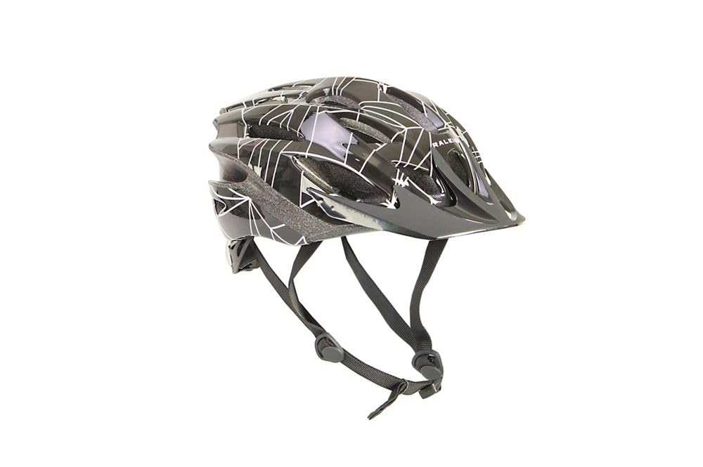 Raleigh - CSH1140L - Mission Pioneer Lightweight Adjustable Unisex Cycling Helmet Size 58-62cm in Black