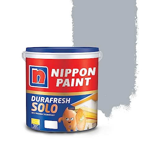 Image of Nippon Paint Durafresh Solo Exterior Emulsion Paint (Gray Cotton, 1 L)