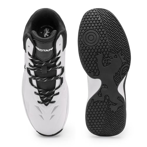 Red Tape Store Red Tape Lifestyle Sneakers for Men, Black White, - Image 6