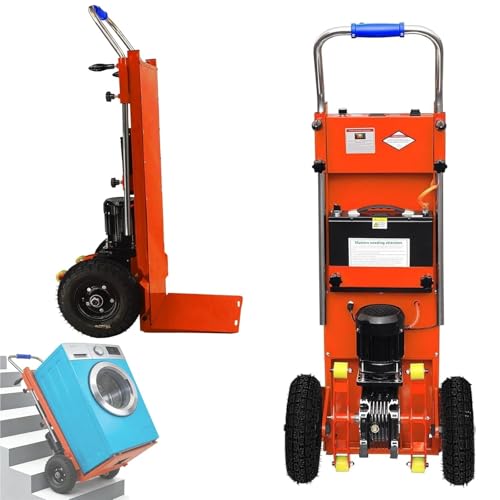 Elektryczny wózek wspinaczkowy na schody, wytrzymały, składany wózek wspinaczkowy, moc 1200 W, nośność 299 kg do przenoszenia ciężkich przedmiotów