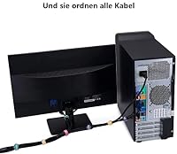 Wiederverwendbare Kabelbinder mit Klett, Trilancer 15CM Klettkabelbinder – Ansicht 4