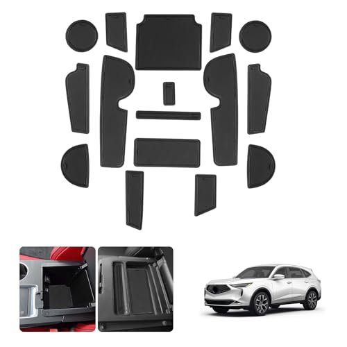 Tapetes antideslizantes LUWU para consola Acura MDX 2022-2026 miniatura 1