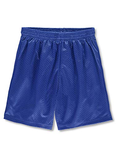 A4 Youth Athletic Shorts - Royal Blue, xl/18-20