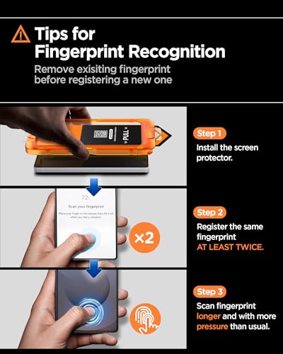 Image of Spigen AlignMaster S [Privacy] Tempered Glass Screen Guard for Galaxy S25 Ultra [2 Pack]