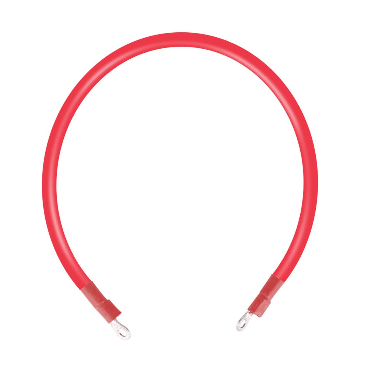 Câble fusible ANL 2/0 AWG Renogy de 0,6 m avec bornes à double anneau de 0,95 cm