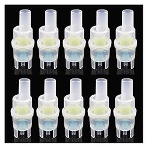 Vernevelaar cup 10 stks astma inhalator 1 0ml for verstuiver machine stoom inhalator luchtbevochtiger apparatuur gezondheidszorg volwassen kinderen (Color : 10pcs)