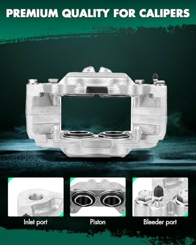 Image of SCITOO Front Left Brake Caliper Without Bracket 19-2985 Compatible For Toyota For 4Runner 2003-2009,For Toyota For FJ Cruiser 2007-2014,For Toyota For Tacoma 2005-2023,For Toyota For Tundra 2000-2006