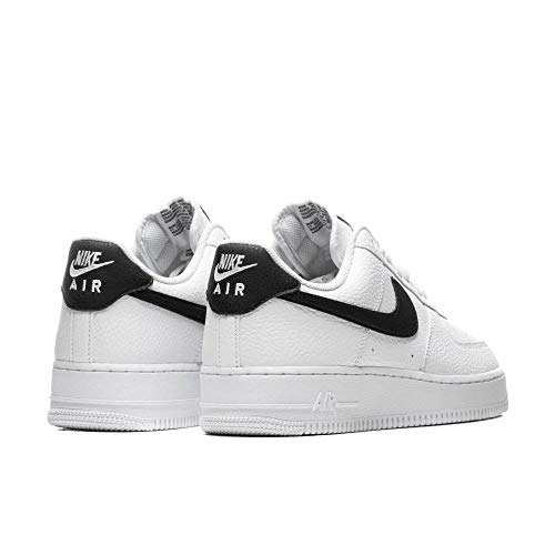 Image of Nike Air Force 1 Men's Sneakers, White Black, 7