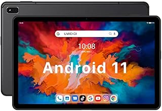 UMIDIGI 10.4 inch Tablet, A11 Tab 8000 mAh Battery, 4G+128GB(Expansion 1TB), Dual 4G SIM Tablet, 2K HD+Screen PC, Android 11 Slim Tablets,Octa-Core Processor,16MP+8MP Camera, Face Fingerprint Unlock