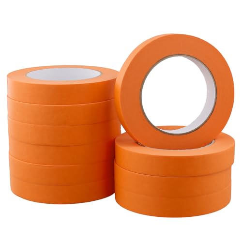 Ruban de peinture orange idéal pour relooker vos pièces et masquer les plinthes