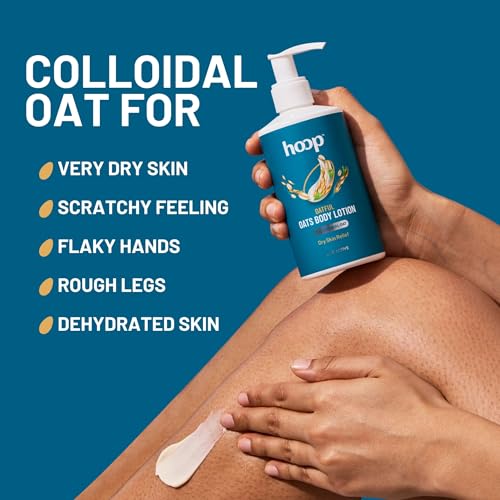 Image of hoop Oats Body Lotion | Colloidal Oatmeal for Dry Itchy Skin | 250ml