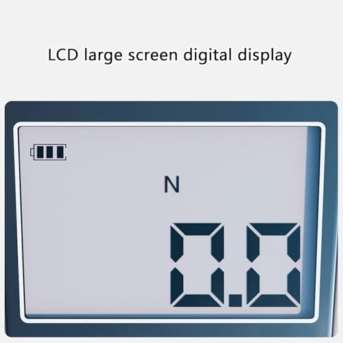 Medidor de Fuerza Digital 2N-500N, medidor de tensión y par con Pantalla Digital, dinamómetro portátil para medir la Fuerza del gatillo. (20N)