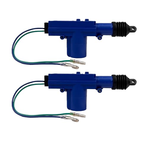 Image of Orion Car Audio DLA12 Universal High Power 2-Wire Door Lock Actuator - 12 Volt Motor, Heavy Duty Durable Complete Power Door Lock Installation Kit (2-Pack)