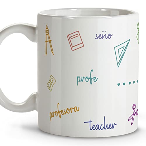 Gift for Teacher. Teacher Mug. Original Gifts for Teachers. Ceramic Mug. Various designs. Outstanding Teacher - Image 2