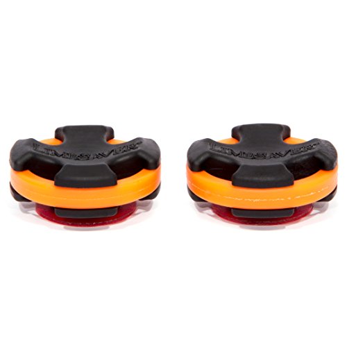 LimbSaver Broadband Dampener for Solid Limb Compound Bows, Orange, 2-Pack