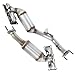 ABYSMAUTO Front Rear Catalytic Converter Compatible with BMW 328I 2009-2012, 128I 2008-2010, 328XI 2007-2008, X5 2007-2010 3.0L l6 Catalytic Convertor Direct-fit 18274 18275 (EPA Compliant)