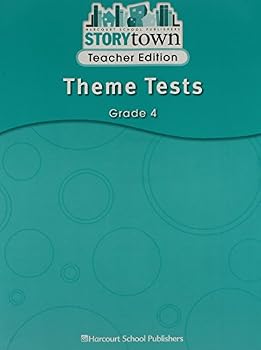 Paperback Theme Tests Teacher Edition Grade 4 Story Town 08 Book