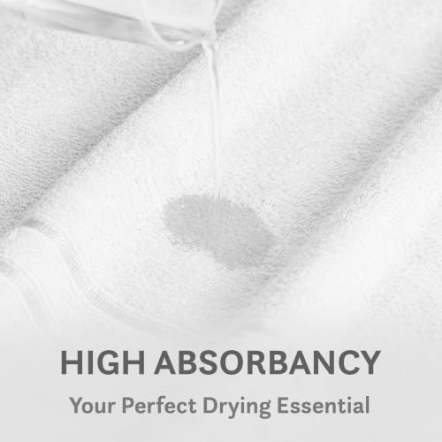 Image of MYTRIDENT Towel for Bath | Comfort Living Towels | Quick Drying | Travel Friendly | Bath Towel for Men /Women | 1 Piece Towel for Bath Large Size |100% Cotton 400 GSM | 70 cms x 140 cms - Baby Talc