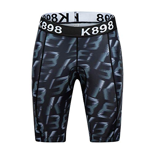 image for K898 Men's Cycling Shorts 12D Padded Bicycle Riding Pants Bike Biking 