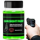 Tritium Gun Sight Paint, Green Glow in The Dark Paint for Accurate Aiming in Low-Light or Dark Conditions, Enhances Target Visibility on Pistols, Rifles & Shotguns, 5ml
