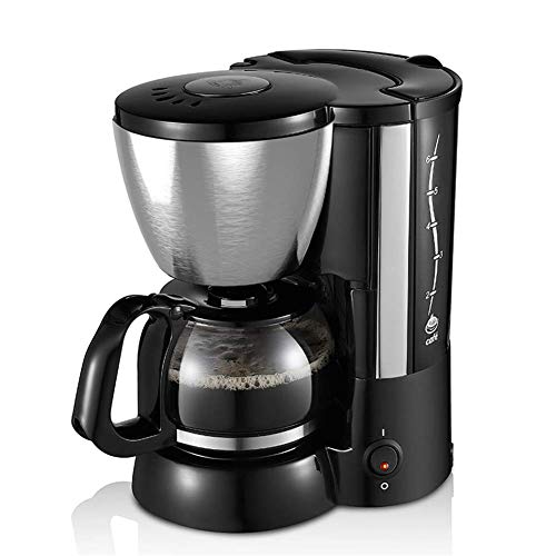DERUKK-TY Kaffeemaschine Bean-to-Cup ,Tropfglas Anzug Kaffeekanne Home Automatisches Mahlen Kleine Kaffeemaschine