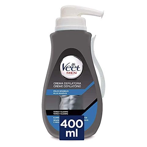 Veet Men Crema Depilatoria para Pieles Sensibles Cover