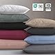Twinzen® Kissenbezug 30x50 (2er-Set) - 100% Jersey Baumwolle 150 GSM Kissenbezüge - Grün - Für Kissenbezüge 30x50 cm - Kissenhülle - Kissenbezug mit Reißverschluss - Oeko-Tex Zertifiziert