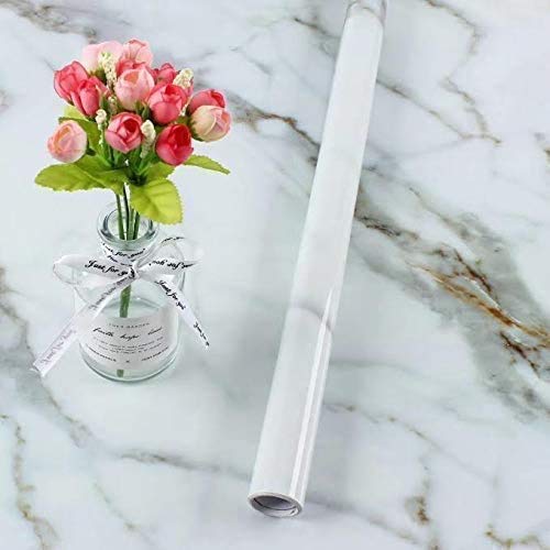Moadiya Fresh Granite Look Marble Gloss Film Vinyl Self Adhesive