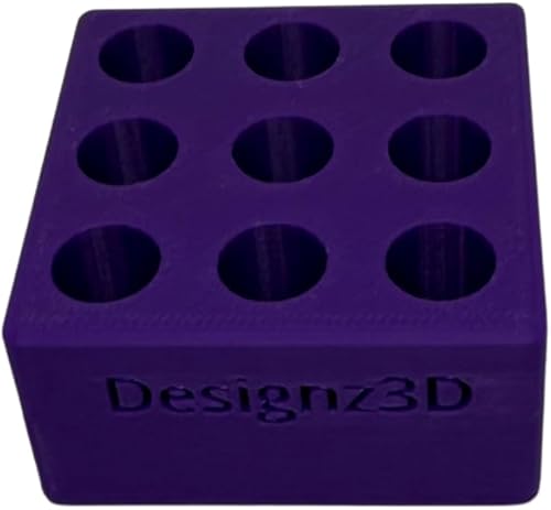 Miniatura 5 de Cartucho 510 y soporte para bolígrafo de batería - 9 espacios (morado)