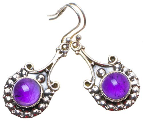 Boucle d'oreille Amethyst en argent pour illuminer vos tenues de soirée