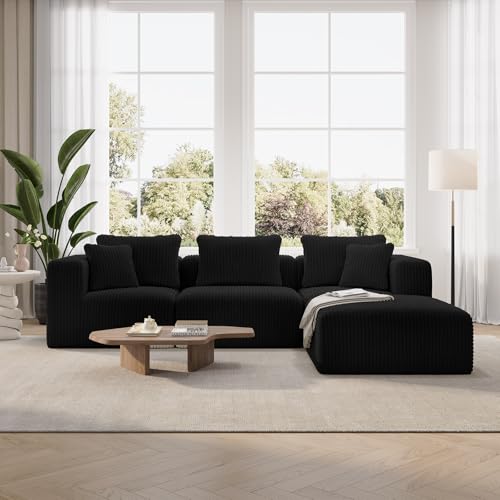 Novilla 106 Modular Sectional Sofa with Ottoman