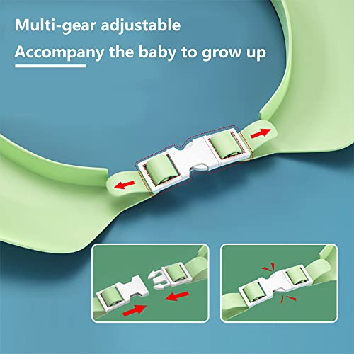 Image of for Baby Shower Cap, Silicone Adjustable Safe Shower Bathing Cap for Baby Kids Children (2pcs)