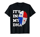 Panama It''s In My DNA Roots Panama Trip Panamanian Flag T-Shirt
