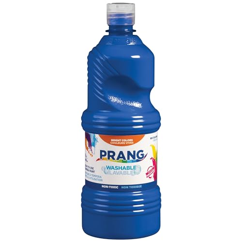 Prang Washable Tempera Paint Blue 32 Oz. 1 Count