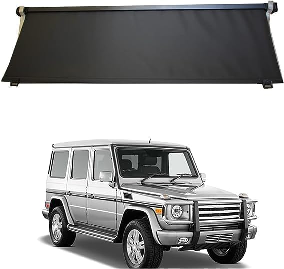 Cubreobjetos retráctil maletero Benz G Series W463 2010-2018: persiana protectora trasera