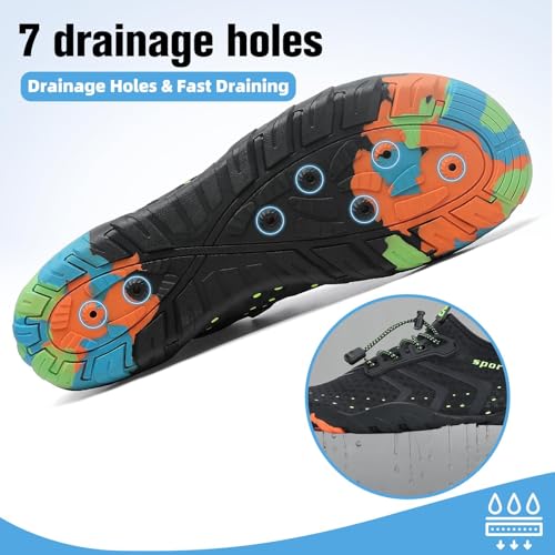 SAGUARO Quick-Dry Water Shoes for Women – Swim Shoes, Beach Shoes, Aqua Shoes with Lightweight, Breathable, Slip-Resistant Design for Pool & Outdoor Use3