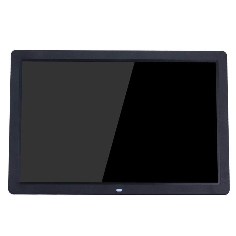 High-Definition 17 inch Electronic Photo Album Home high-Definition Multi-Function Photo Player Set-up Album Display Rack Electronic Shopping mall Video Player Multi-Fun(Black