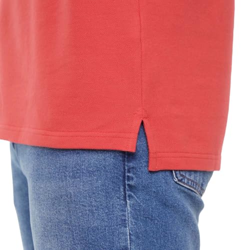 GAP Polo Piqué para Hombre, Camisa de Algodón Ligera - Rojo XX-Large miniatura 6