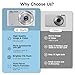 Digital Camera, 2026 4K Autofocus Digital Cameras for Teens, Silver Point and Shoot Camera for Kids with 16X Zoom, 64GB SD Card, Compact Small for Boys Girls Teens Kids Gift