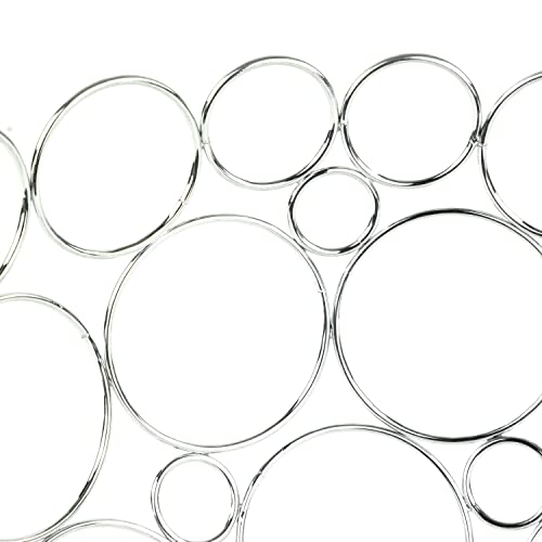 Spectrum Diversified Shapes/Circles Round Fruit Bowl, Chrome #TOP2