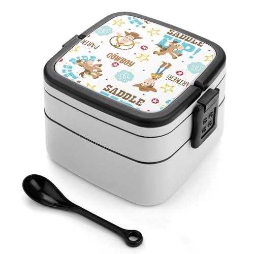 弁当箱 トイストーリー ランチボックス 二段 お弁当箱 おべんとう箱 ランチケース 大人用 子供用 学生 仕事 通勤 1000ml