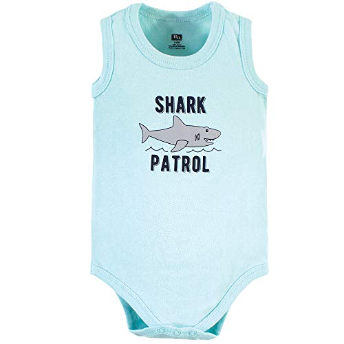 Image of Hudson Baby Unisex Baby Cotton Sleeveless Bodysuits