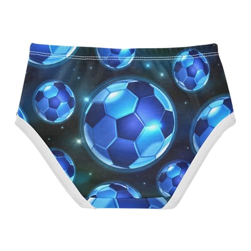 Pattern Toddler Girls Underwear 2t Cotton Girl Panties Cute Blue Soccer Balls Dark Starry Briefs Undies Kids2