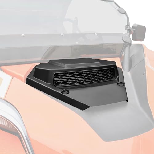 SAUTVS Sport Hood Scoop with Mesh for CFMOTO ZFORCE 950 20-24, Sporty Hood Scoop with Grille Kit Front Hood Cover for CFMOTO ZFORCE 950 H.O. EX Sport 2020-2024 Accessories