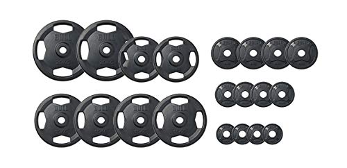 Amazon | BULL Φ50mmラバープレートセット 175kg