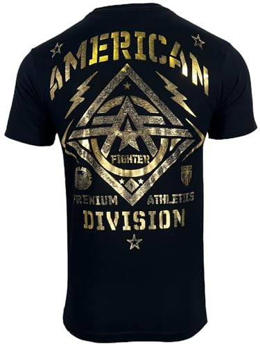 American Fighter Men's T-Shirt New Mexico Crew Neck Black XS-5XL3