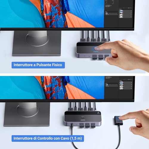 Switch HDMI KVM UGREEN : Ne Débranchez Plus Vos Câbles Entre Vos PC