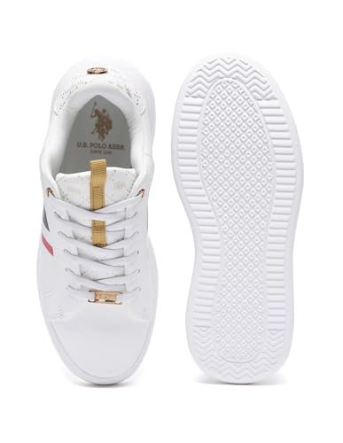 Image of U.S. Polo ASSN. Clara 3.0 Off White Light Weight Sneaker Shoes