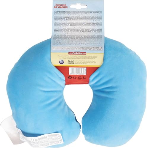 Cuscino Collo Bambino Da Viaggio Blu Boy, Con Cani, Molto Confortevole - 5