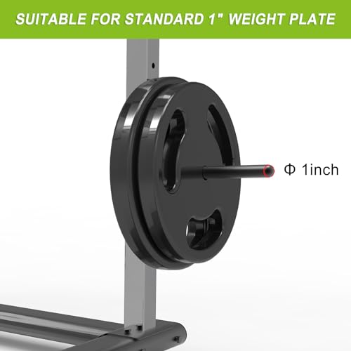 Kipika 2x2 Power Rack Weight Plate Holder - 5/8" or 1" Hole - Set of 2 by Kipika - Image 4